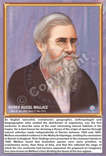 SP-17 ALFRED RUSSEL WALLACE